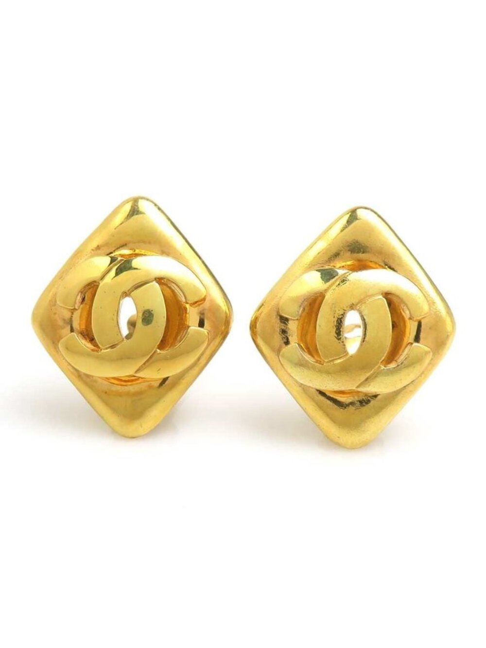 Chanel Earrings CC Logo